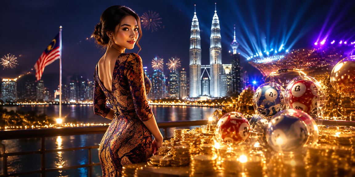 Gambaran Loteri Kuala Lumpur dengan motif batik tradisional